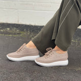 Comfortable sport trainers. Breathable sneakers with great support. Quality leather shoes.