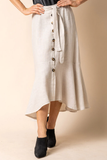 Imagine Jeanette Skirt Taupe