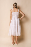 Imagine Pierre Dress White