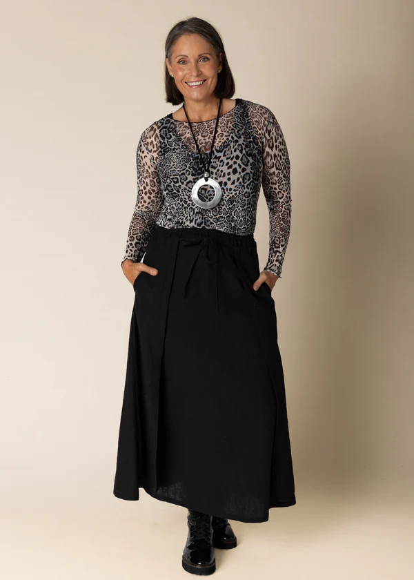 Imagine Rylie Skirt Black